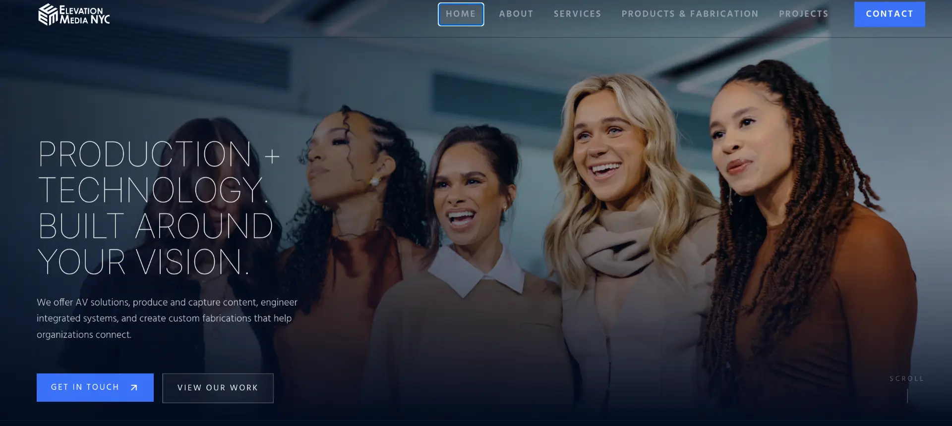 Elevation Media NYC — A full brand site for a NYC video production company — strategy through shipped code.