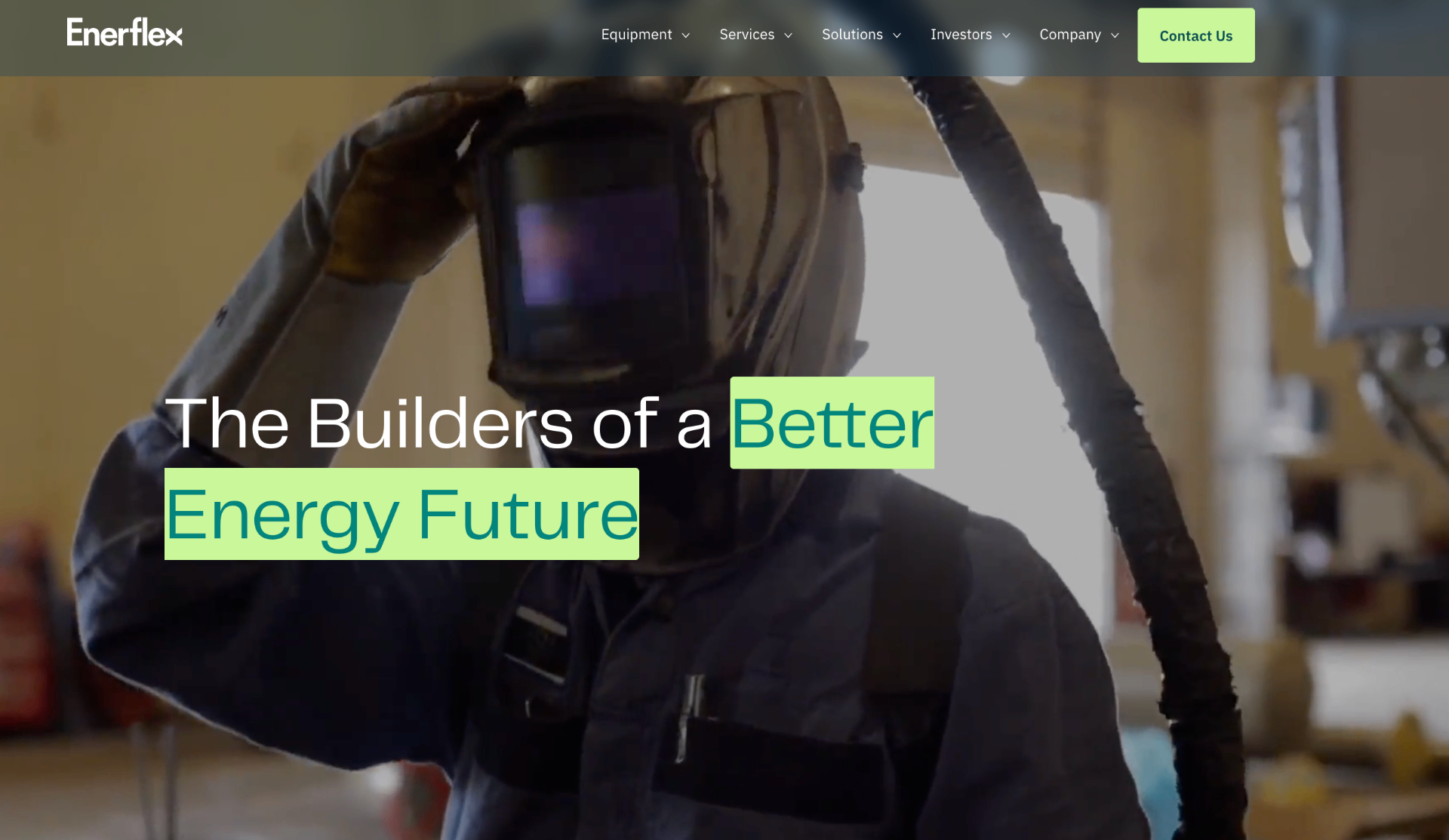 Enerflex — “Tomorrow Starts Today” — content and audience for a global energy transition brand.